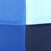 Blue Quadrant Silk Pocket Square